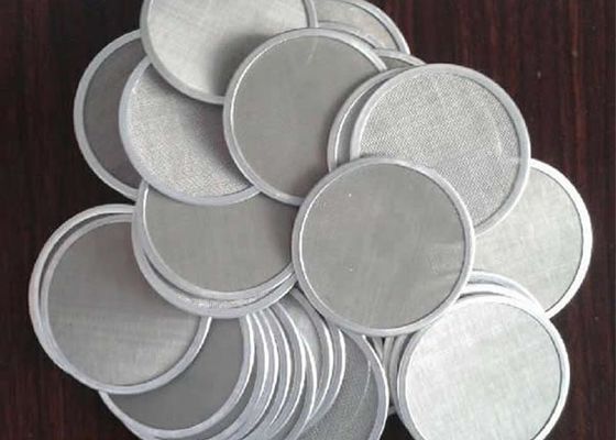 Disco de filtro de aço inoxidável sinterizado para filtro de líquidos