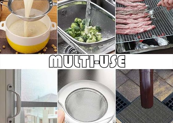 Malha de aço inoxidável para filtragem na vida