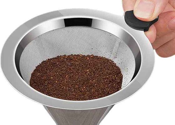 Filtro de café de aço inoxidável perfeito bom sabor e saudável