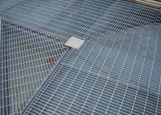 Grelhas de barras de aço soldadas com superfície lisa ou dentada