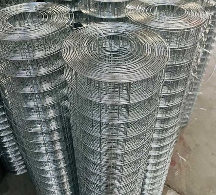 Distância de comprimento 5-50m Rede de fios de ferro galvanizado soldado Medida 0,5 mm-5 mm