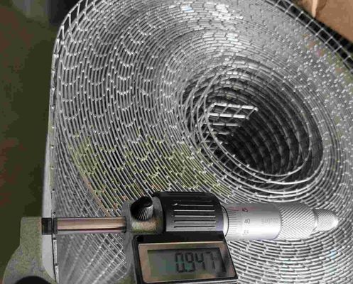 2.5-25cm buraco galvanizado soltos painéis de malha de arame 1 12 polegadas por 1 polegada