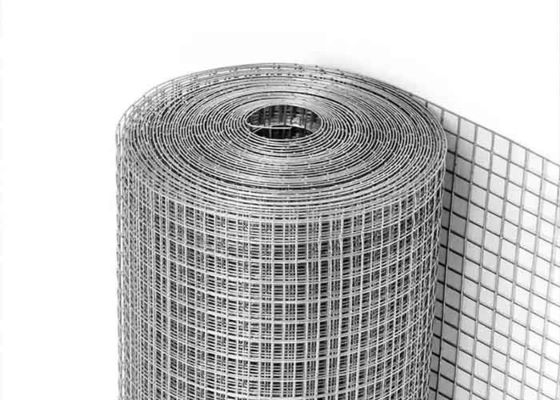 Tela de arame galvanizado quadrada soldada revestida em PVC 1 1 2 polegadas