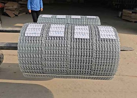 10 linhas de fio galvanizado oleoduto reforçado malha de fio soldado para offshore