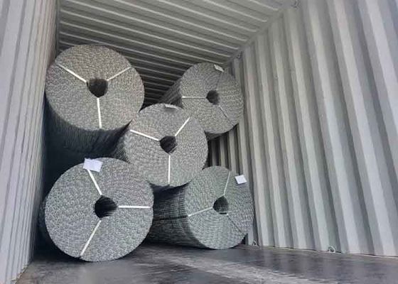 10 linhas de fio galvanizado oleoduto reforçado malha de fio soldado para offshore