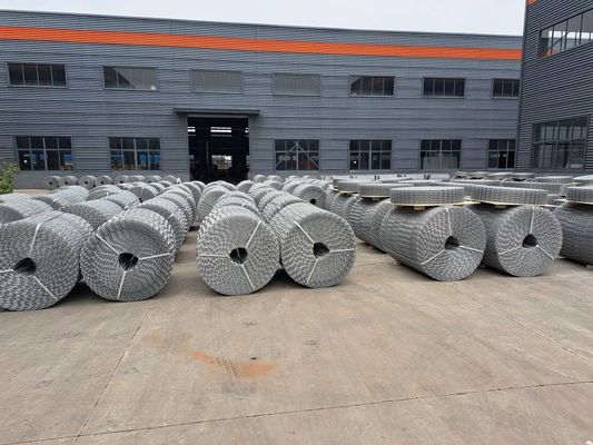 8 Linha de fio de oleoduto offshore contrapeso malha soldada para reforçar camada de concreto de oleoduto