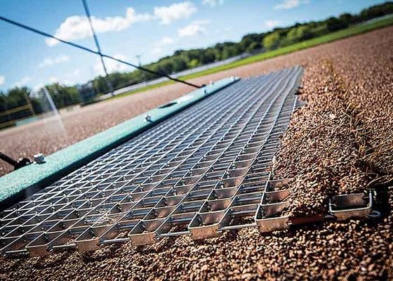 Esteira de arrasto de aço galvanizado reversível para nivelamento de campo