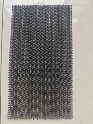 Aço inoxidável 304 com fio espiral 0,8 mm Balance Weave Belt