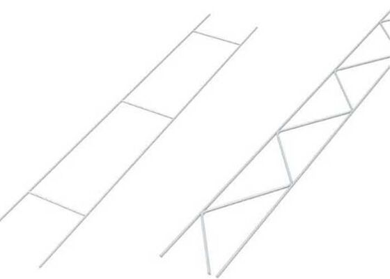 Reforço de parede de bloco de malha de arame galvanizado soldado para estrutura de alvenaria 50x50mm 3.5mm