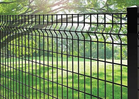 cerca de segurança 3D Metal Wire Fence de 50×100mm 5mm com cargo quadrado