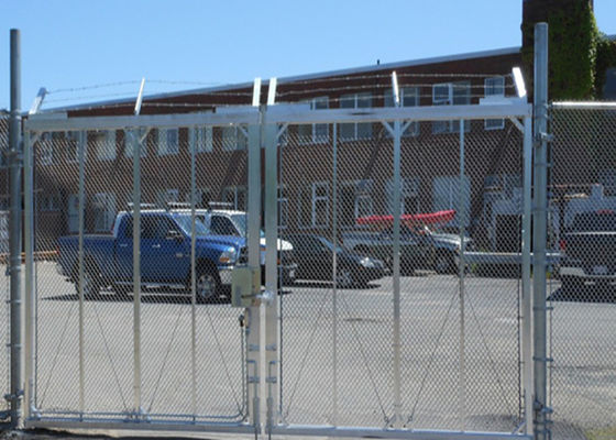 12 pés 14 pés polímero da porta de balanço do elo de corrente de 16 pés revestiram