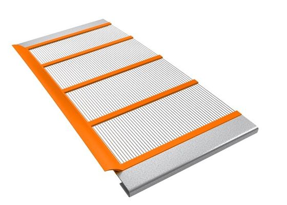 PU Support Strip Direct Wire Self Cleaning Screen Mesh (Ferro de suporte em PU)