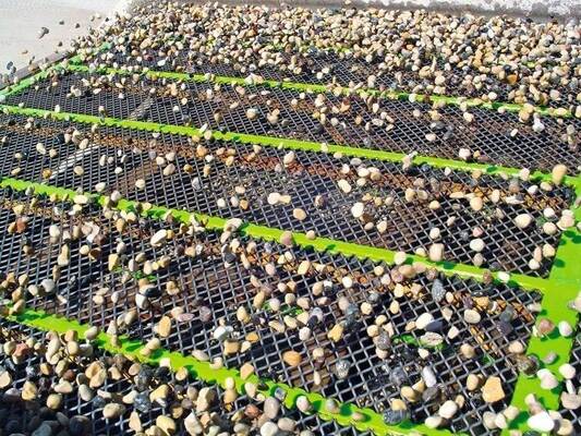 Malha de Mineração Pesada Proporcionando Fio de Aço de Alta Resistência à Tração e Resistente à Corrosão para Suporte Estrutural de Mineração