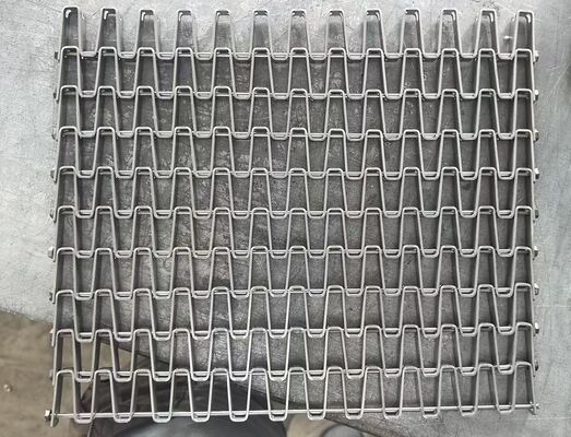 SUS304 Pin Intermediário 3mm Rod Diâmetro 9,4mm Faixa Altura 12,7 mm Espiral Pitch Metal Cinturão transportador Parte sobressalente